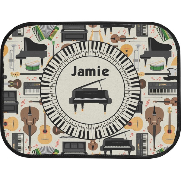 Musical Instruments Back Seat Car Mat