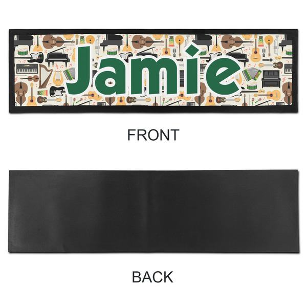Musical Instruments Bar Mat - Large - APPROVAL
