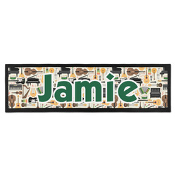 Musical Instruments Bar Mat - Large (Personalized)