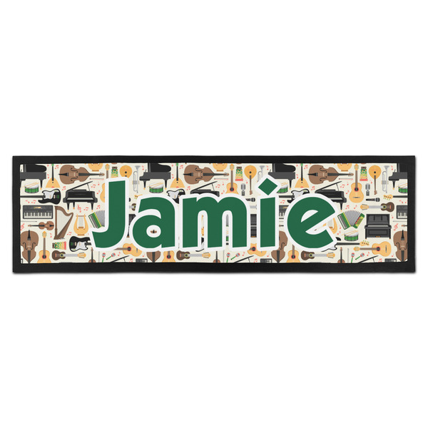 Custom Musical Instruments Bar Mat - Large (Personalized)