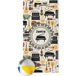 Musical Instruments Beach Towel (Personalized)