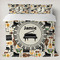 Musical Instruments Duvet Cover Set - King (Personalized)