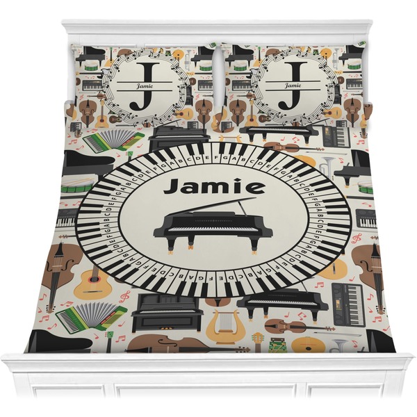 Custom Musical Instruments Comforters (Personalized)