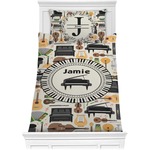 Musical Instruments Comforter Set - Twin XL (Personalized)
