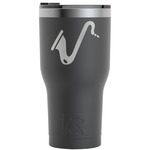 Musical Instruments RTIC Tumbler - Black - Engraved Front