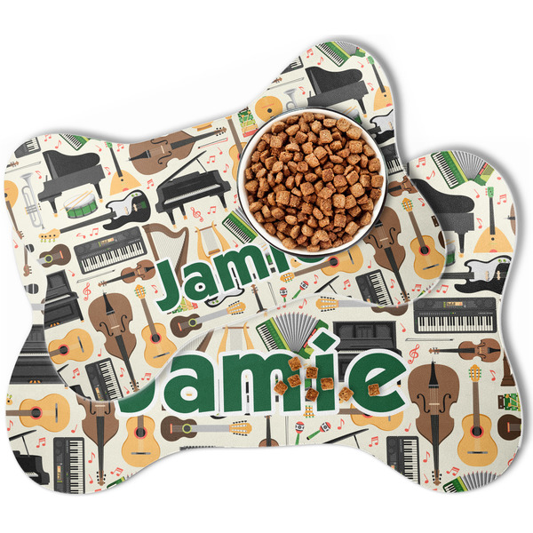 Musical Instruments Bone Shaped Dog Mats - MAIN