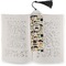 Musical Instruments Bookmark with tassel - In book