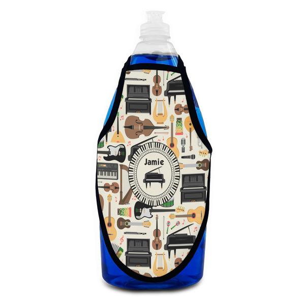 Musical Instruments Bottle Apron - Soap - FRONT