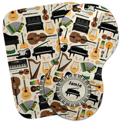 Musical Instruments Burp Cloth (Personalized)