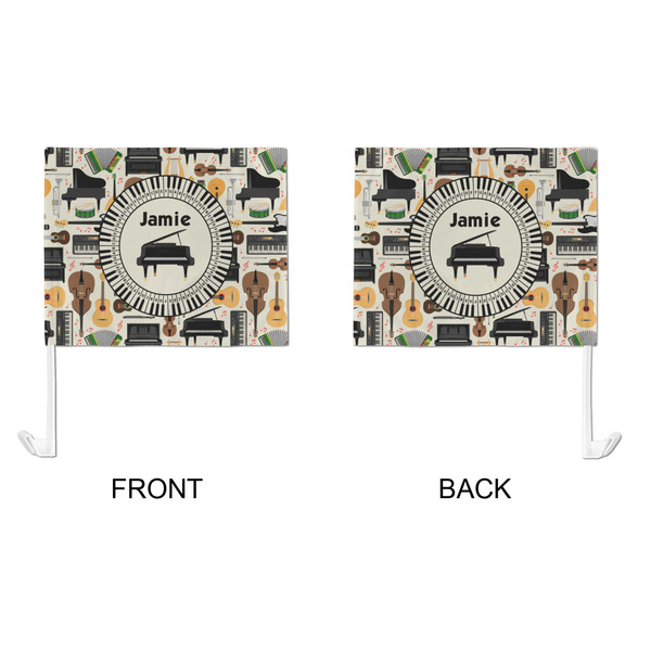 Musical Instruments Car Flag - Large - APPROVAL