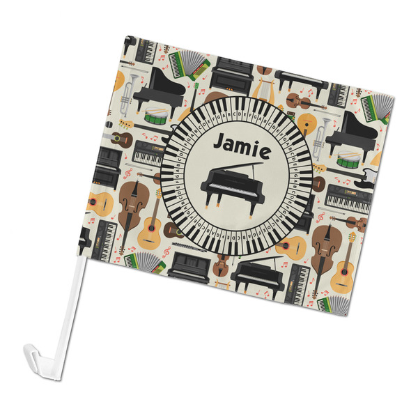 Custom Musical Instruments Car Flag (Personalized)