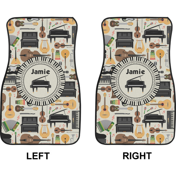 Musical Instruments Car Mat Front - Approval