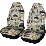 Musical Instruments Car Seat Covers (Set of Two) (Personalized)