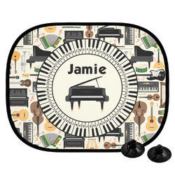 Musical Instruments Car Side Window Sun Shade (Personalized)