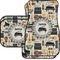 Musical Instruments Car Floor Mats Set - 2 Front & 2 Back (Personalized)