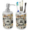 Musical Instruments Ceramic Bathroom Accessories Set (Personalized)