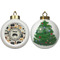 Musical Instruments Ceramic Christmas Ornament - X-Mas Tree (APPROVAL)