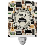 Musical Instruments Ceramic Night Light (Personalized)