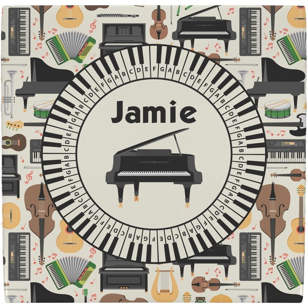Custom Musical Instruments Ceramic Tile Hot Pad (Personalized)