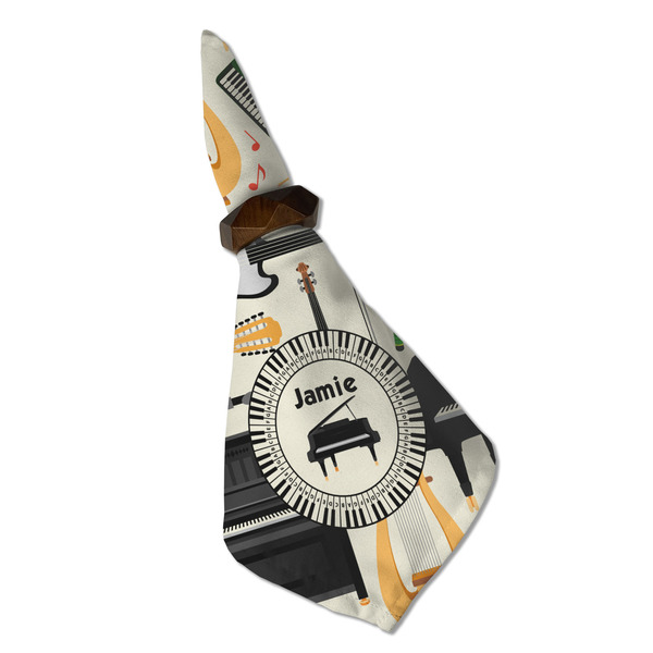 Musical Instruments Cloth Napkins - Personalized Dinner (Folded in Ring) (MAIN)
