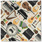 Musical Instruments Cloth Napkins - Personalized Lunch (Single Full Open)