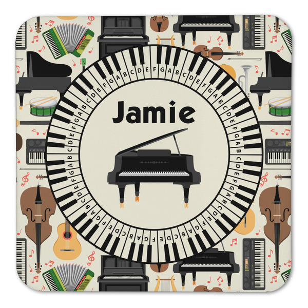 Musical Instruments Coaster Set - FRONT (one)