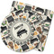 Musical Instruments Rubber Backed Coaster (Personalized)