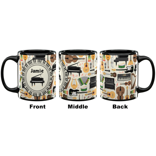 Musical Instruments Coffee Mug - 11 oz - Black APPROVAL