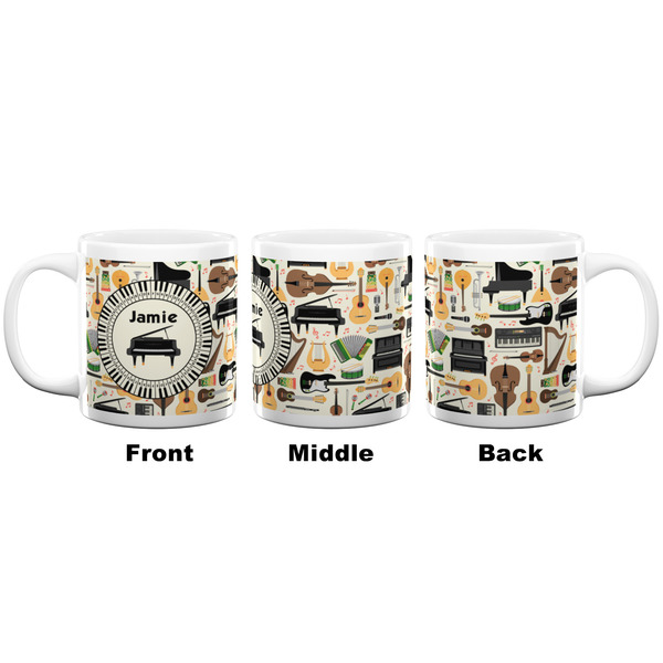 Musical Instruments Coffee Mug - 20 oz - White APPROVAL