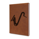 Musical Instruments Leatherette Journal - Single Sided