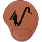 Musical Instruments Leatherette Mouse Pad with Wrist Support