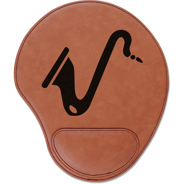 Custom Musical Instruments Leatherette Mouse Pad with Wrist Support