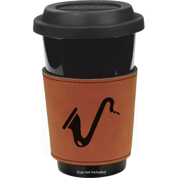 Custom Musical Instruments Leatherette Cup Sleeve - Double Sided (Personalized)