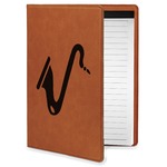 Musical Instruments Leatherette Portfolio with Notepad - Small - Double Sided (Personalized)