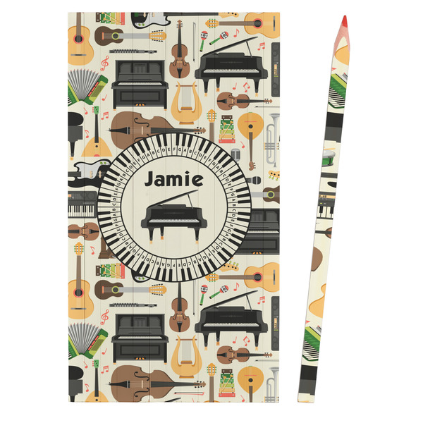 Musical Instruments Colored Pencils - Front View