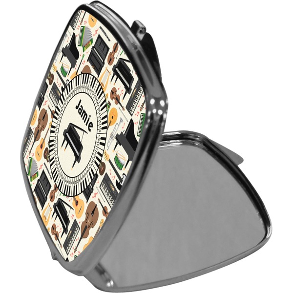 Musical Instruments Compact Mirror (Side View)