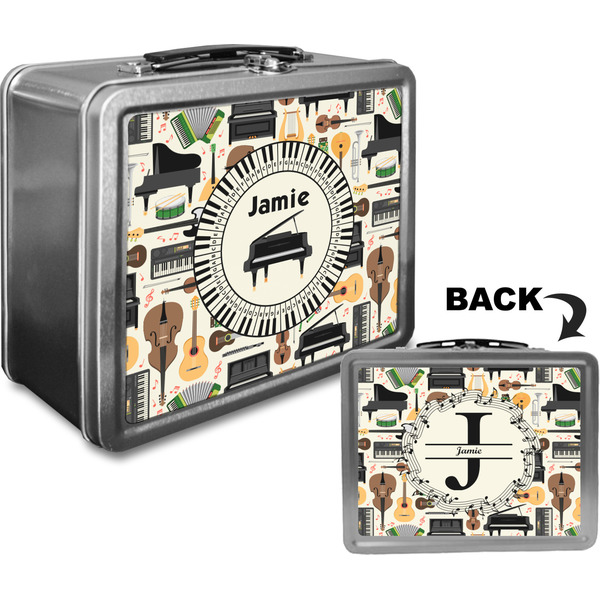Musical Instruments Custom Lunch Box / Tin Approval