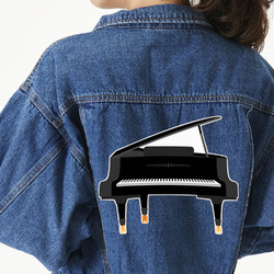 Musical Instruments Twill Iron On Patch - Custom Shape - 3XL