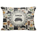 Musical Instruments Decorative Baby Pillowcase - 16"x12" (Personalized)