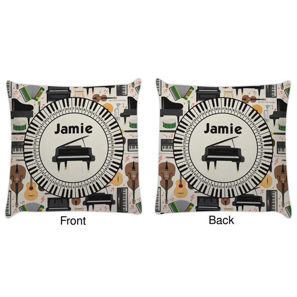 Musical Instruments Decorative Pillow Case - Approval