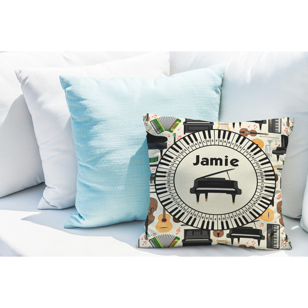 Musical Instruments Decorative Pillow Case - LIFESTYLE 2