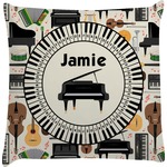 Musical Instruments Decorative Pillow Case (Personalized)