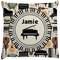Musical Instruments Decorative Pillow Case (Personalized)