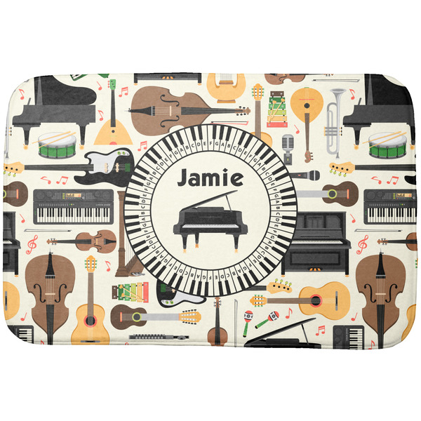 Custom Musical Instruments Dish Drying Mat (Personalized)