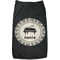 Musical Instruments Black Pet Shirt (Personalized)