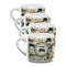 Musical Instruments Double Shot Espresso Mugs - Set of 4 Front