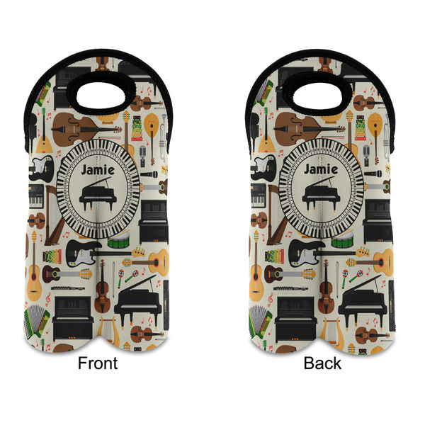 Musical Instruments Double Wine Tote - APPROVAL (new)