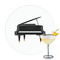 Musical Instruments Drink Topper - Large - Single with Drink