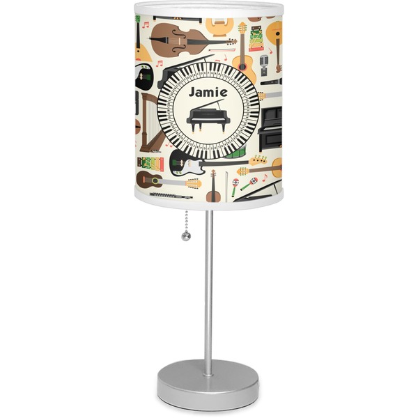 Custom Musical Instruments Lamp with Drum Shade (Personalized)