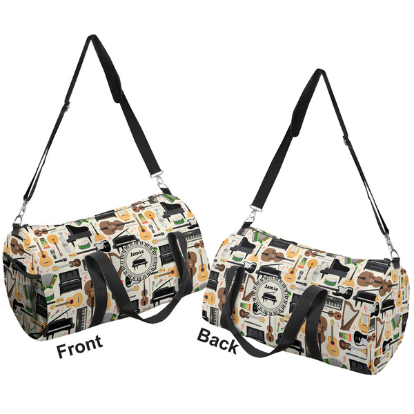 Musical Instruments Duffle bag large front and back sides